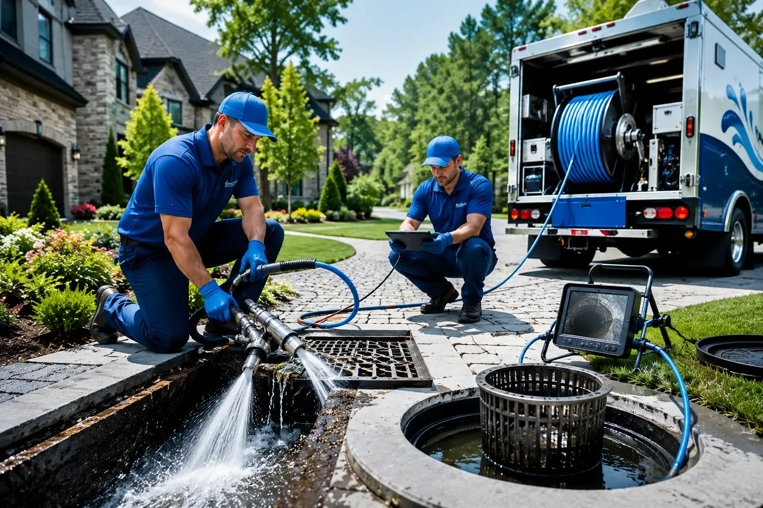 Local outdoor drain cleaning professionals in Clarence, LA